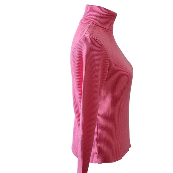 Style & Co Pink Pullover Sweater Petite Large (12-14) P Primrose NEW - Picture 3 of 9